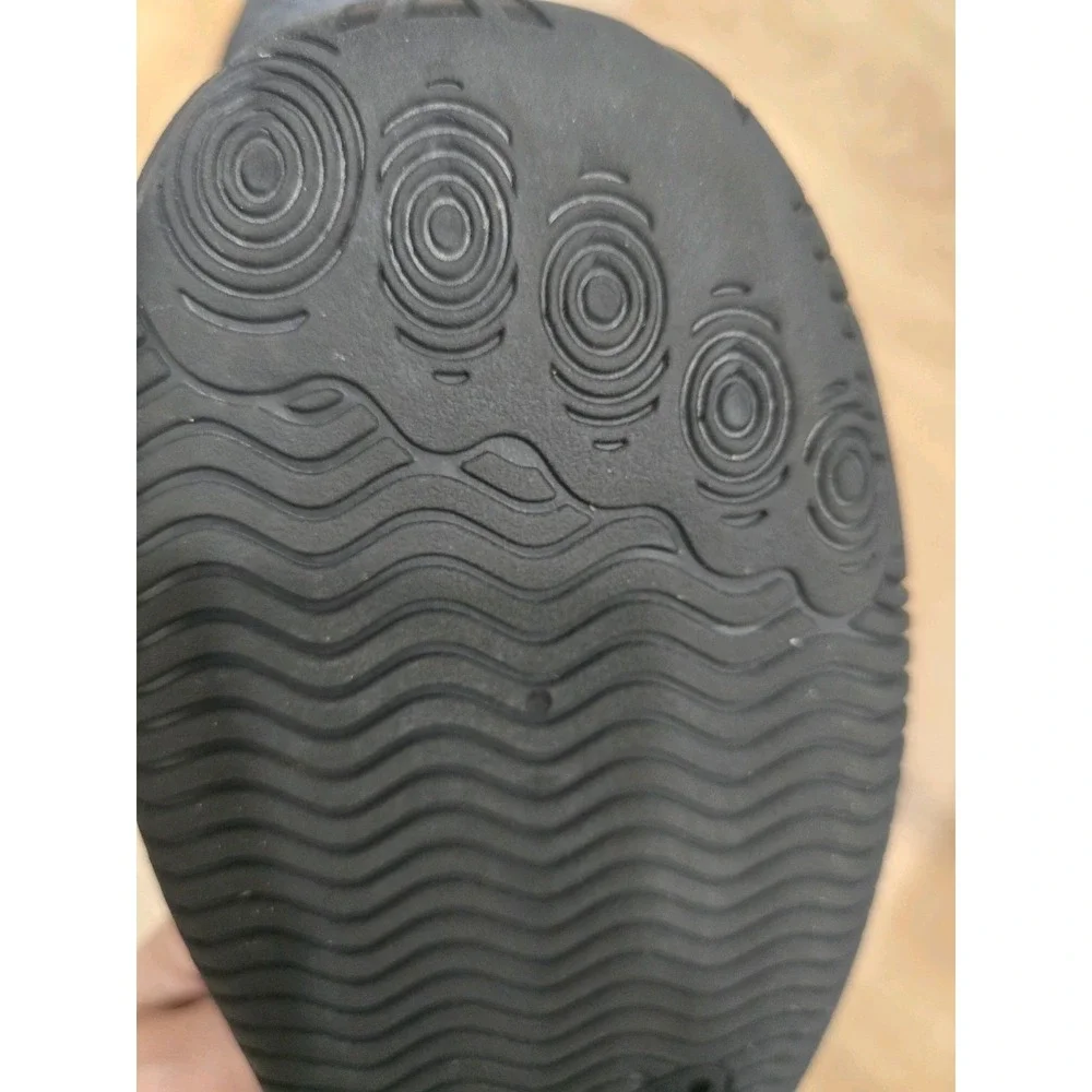 AQUARUN Unisex Water Shoes Aqua Socks Quick Dry Black Gray 280mm Beach Swim Pool